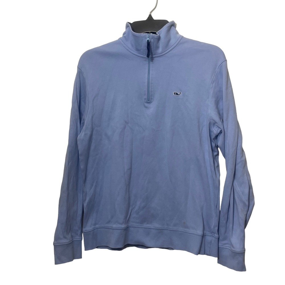 Vineyard Vines Small 1/4 Zip Sweatshirt 100% Pima Cotton (small seam hole)